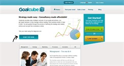 Desktop Screenshot of goalcube.com